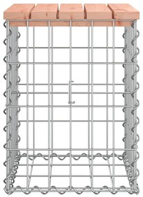 tömör duglászfenyő gabion kerti pad 33x31x42 cm