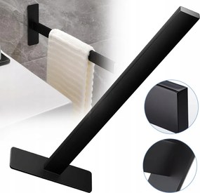 Törölközőtartó, Fúrás Nélkül, Öntapadós, Rozsdamentes Acél 304