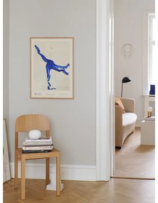 Poszter 50x70 cm Bleu – Lucrecia Rey Caro – The Poster Club