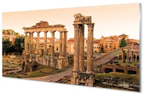 Üvegképek Róma Roman Forum napkelte 125x50 cm