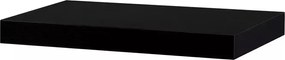 Lebegő fali polc 40 cm MDF wenge színben – modern falipolc P-023