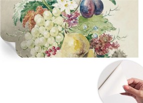 Fotótapéta Fali tapéta Hálószobába és Nappaliba Virágok és gyümölcsök 250x104 cm