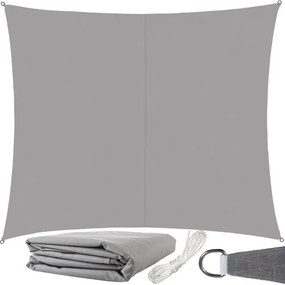 Napellenző vitorla 3x2m - szürke Gardlov 23162