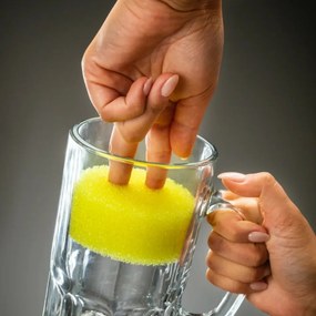 Scrub Daddy Fresh Lemon szivacs, sárga