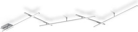 TRIO 674610507 INDIRA Modern LED Mennyezeti Lámpa Ezüst LED IP20