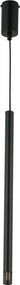 SIGMA LIGHTING 33225 SOPEL Hengeres Függesztett Lámpa Fekete G9 IP20