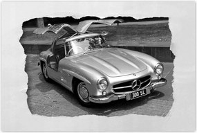 Poszterek 90x60 Mercedes Gullwing 300SL