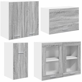 Konyhaszekrény garnitúra fiókkal Lyon 8 pcs Szürke Sonoma