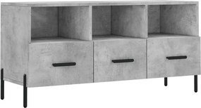vidaXL betonszürke szerelt fa TV-szekrény 102 x 36 x 50 cm