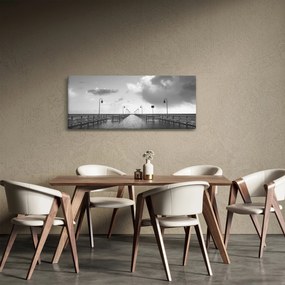 Kép - Sétány a parton (120x50 cm)