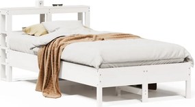 vidaXL fehér tömör fenyőfa ágy matrac nélkül 120 x 200 cm