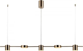 Függeszték Réz Remdal ITALUX-PND-16374-5-COP-GD-4K
