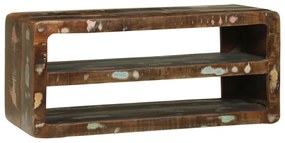 TV szekrény 80x32x36 cm Tömör újrahasznosított fa