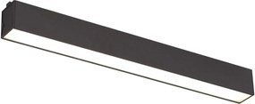 MaxLight Linear mennyezeti lámpa 1x18 W fekete C0190D