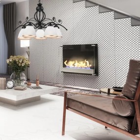 Csillár láncon RETRO II 5xE27/60W/230V fekete