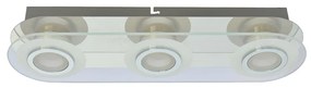 Italux FLAVIO MD14088-03 CH Süllyesztett mennyezeti lámpa 3x5,5W/LED