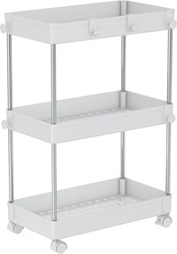 Mozgatható polc, fehér, ALIOL TYP 1