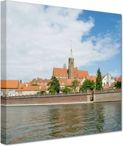 Vászonkép 60x60 Boroszló Vízi túra