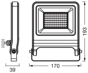 Osram - ENDURA LED reflektor 50W/230V 4000K IP65