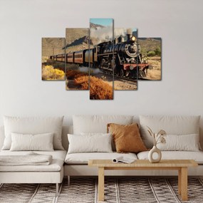 Kép - Gőzmozdony (150x105 cm)