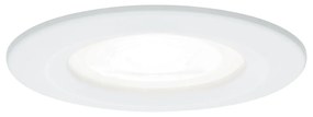 Paulmann 92982 Nova fürdőszobai beépíthető lámpa, kerek, fix, 3-step-dimming, fehér, GU10 foglalat, 450 lm, IP44