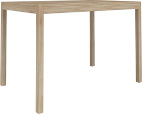 vidaXL tömör akácfa étkezőasztal 110 x 70 x 75 cm