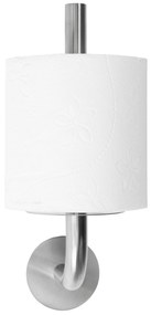 Falra szerelhető wc papír tartó Nickel brush INOX 322220
