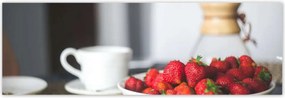 Poszterek 200x66 Kávé eperrel