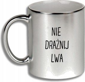 Ezüst Bögre Ajándék Különböző Alkalmakra Ne Irritáld Az Oroszlánt