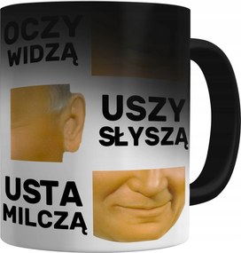 Mágikus Bögre JP2 Szemek Látnak Fülek Hallanak Száj Hallgatnak Pápa 2137