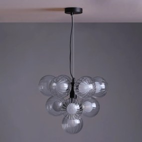 Dar Lighting modern függeszték vine matt fekete darvin2322-20