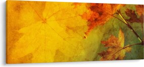 Kép - Őszi levelek (120x50 cm)