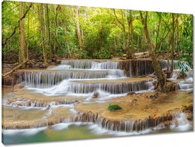 Vászonkép 90x60 Tájkép Vízesés