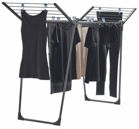 Leifheit PEGASUS 150 Solid Slim fekete ruhaszárító