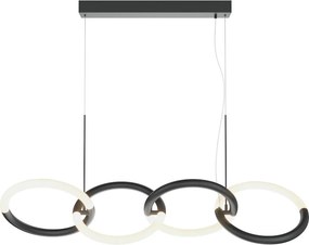 Maytoni modern függeszték node fehér fekete mymod165pl-l40b3k