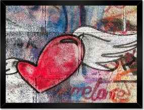 Poszterek keretben 40x30 Graffiti Falfestmények