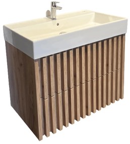 Fürdőszobaszekrény fürdőszobaszekrény SAT Delano 60x56x46 cm fürdőszobaszekrény mat DELANO60ZDSAT