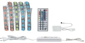Paulmann 70587 - MAXLED LED RGB/20W fényerőszabályozható szalag 1,5m 230V + távirányító