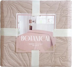 Beige színű ágytakaró egzotikus levelekkel, 200x220 cm