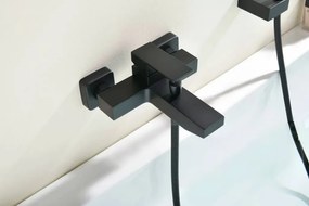 AREZZO design CUBEFIELD kádcsaptelep szett, fekete