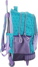 Disney Jégvarázs Modern Magic prémium gurulós iskolatáska, táska 42 cm