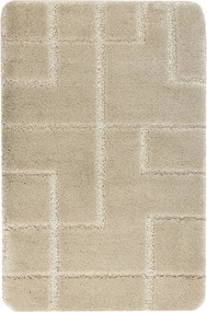 Fürdőszobai Wc Szőnyeg Csúszásgátló Puha Bézs Inez Szőnyeg 50x80 cm