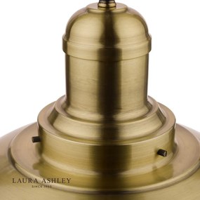 LAURA ASHLEY 3727705-Q CORBRIDGE Függesztett Lámpa Antik Sárgaréz E27 IP20