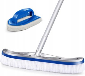 Alumínium medencekefe 146 cm-es rúddal Masthome