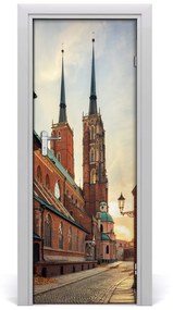 Fotótapéta ajtóra Wroclaw Lengyelország 75x205 cm