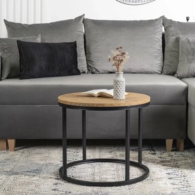 Asztal tölgy arany színben LELLA