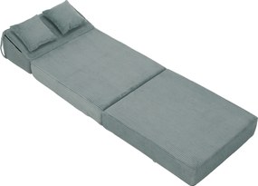 Összecsukható matrac/fotel, 2v1, mentol, PELOS