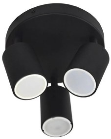 Spotlámpa FARGO 3xGU10/30W/230V fekete