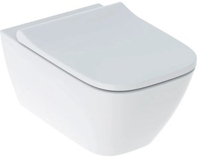 Zestaw Geberit Smyle Square miska WC z deską sedesową wolnoopadającą biały 500.683.00.2