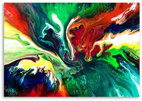 Gario Vászonkép Folyékony absztrakció Méret: 100 x 70 cm